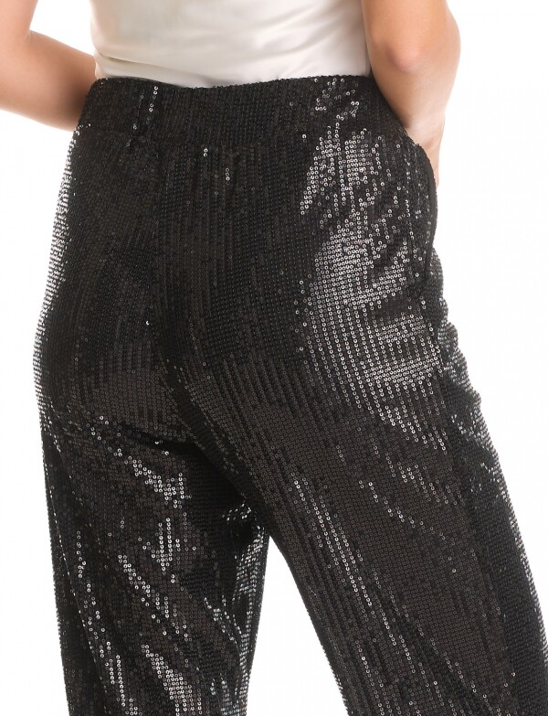 Pantalon Lentejuelas NEGRO