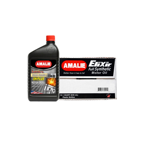 LUBRICANTE ACEITES COMBO 20W50 AMALIE 1 LTS CAJA X 12 UNI LUBRICANTE ACEITES COMBO 20W50 AMALIE 1 LTS CAJA X 12 UNI