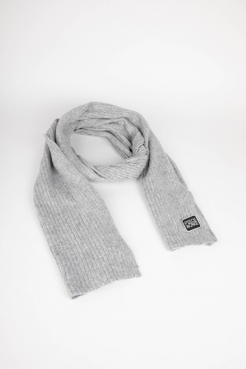 BUFANDA LIPOA Gris Melange