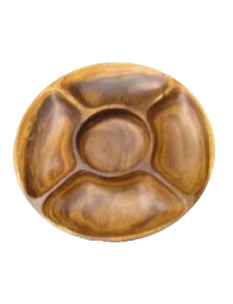 COPETINERO REDONDO 5 DIVISIONES. D25.4/H2.5CM COPETINERO REDONDO 5 DIVISIONES. D25.4/H2.5CM