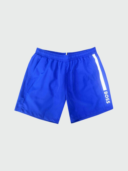 BOSS Black - Short Baño Secado Rápido Logo Alta Automática