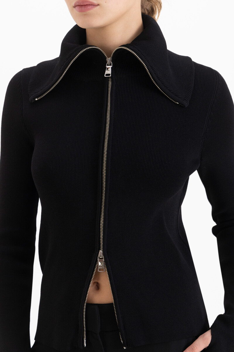 CARDIGAN ALINE Negro