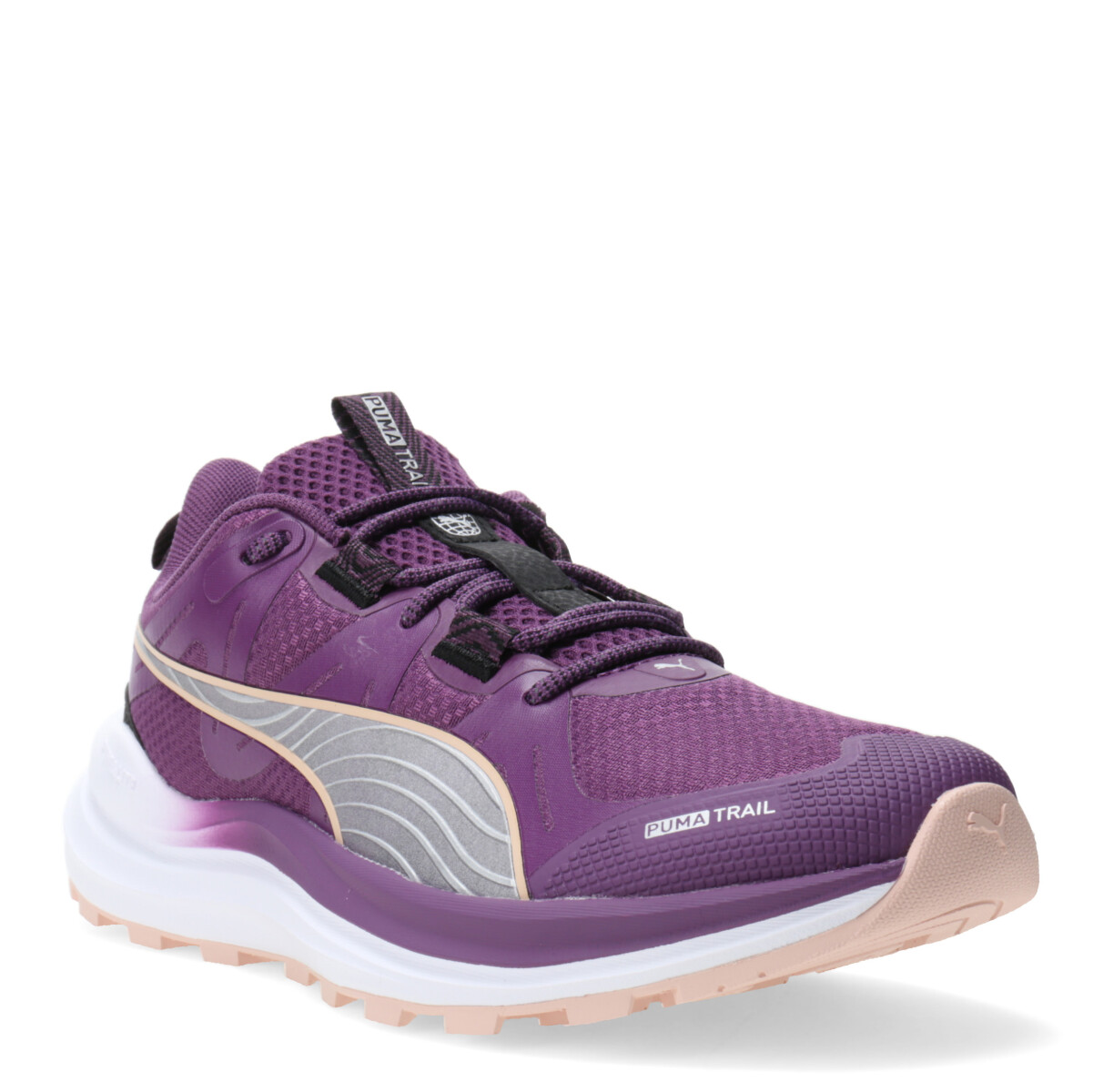 Championes de Mujer Puma Reflect Lite - Violeta - Plateado - Negro 