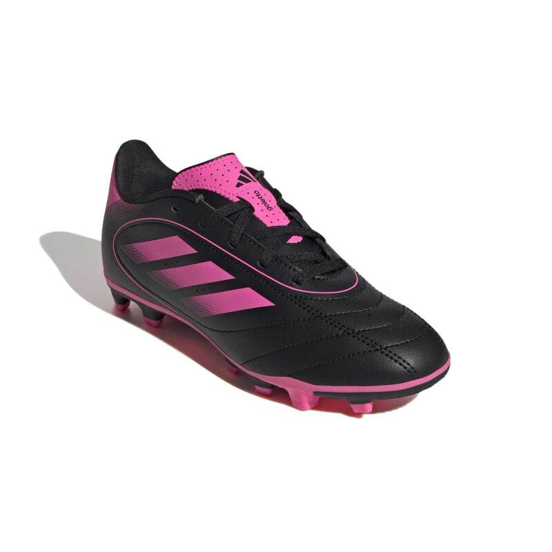 Championes Futbol Adidas GOLETTO de Niños - JH6644 Negro-rosado