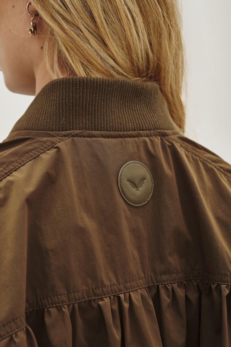 Campera Bomber Marron