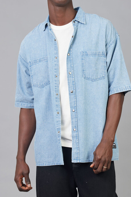 CAMISA RAENYS DIXIE Azul Claro