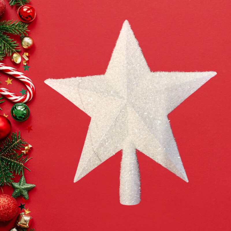 Estrella Blanca Puntero Navideño Estrella Blanca Puntero Navideño