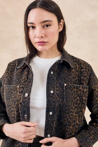 Sobrecamisa Animal Print Multi