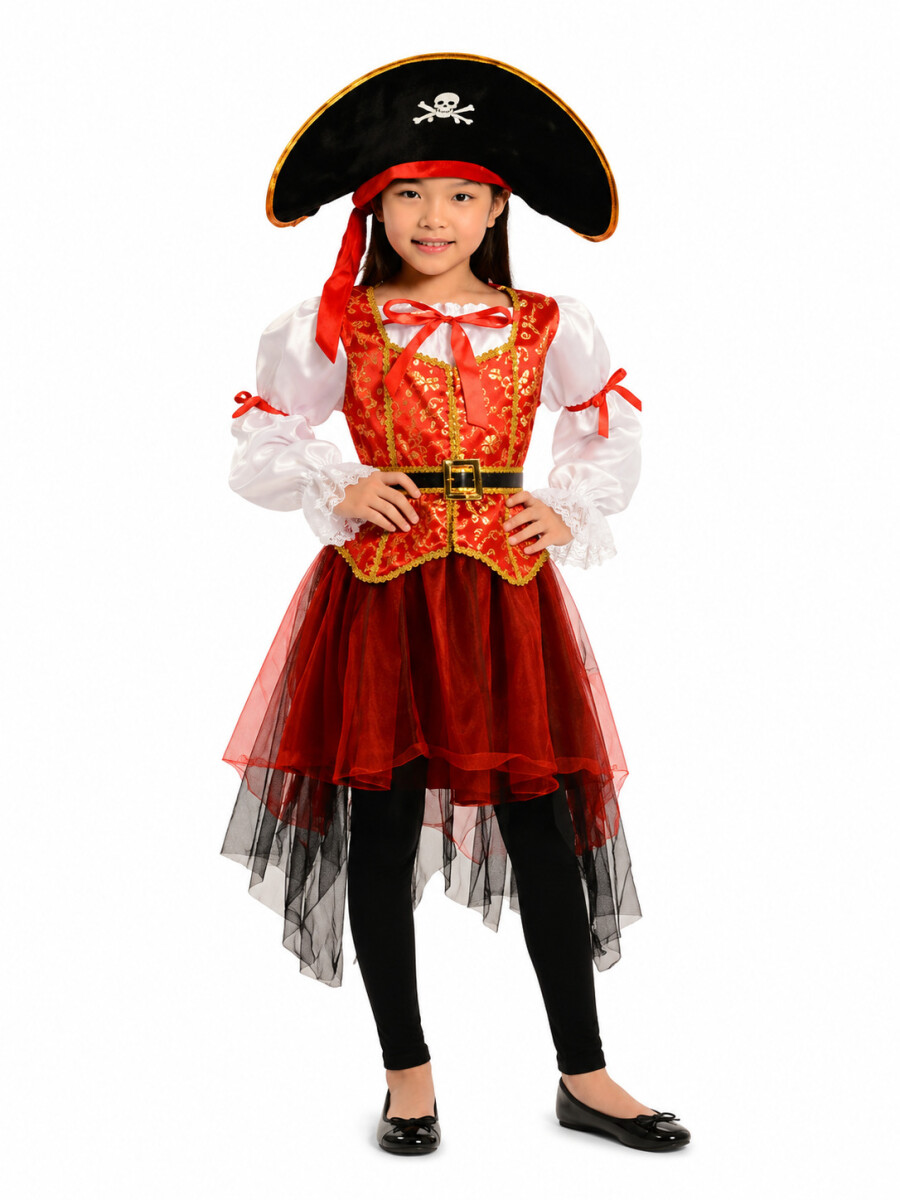 DISFRAZ DE PIRATA - MULTICOLOR 