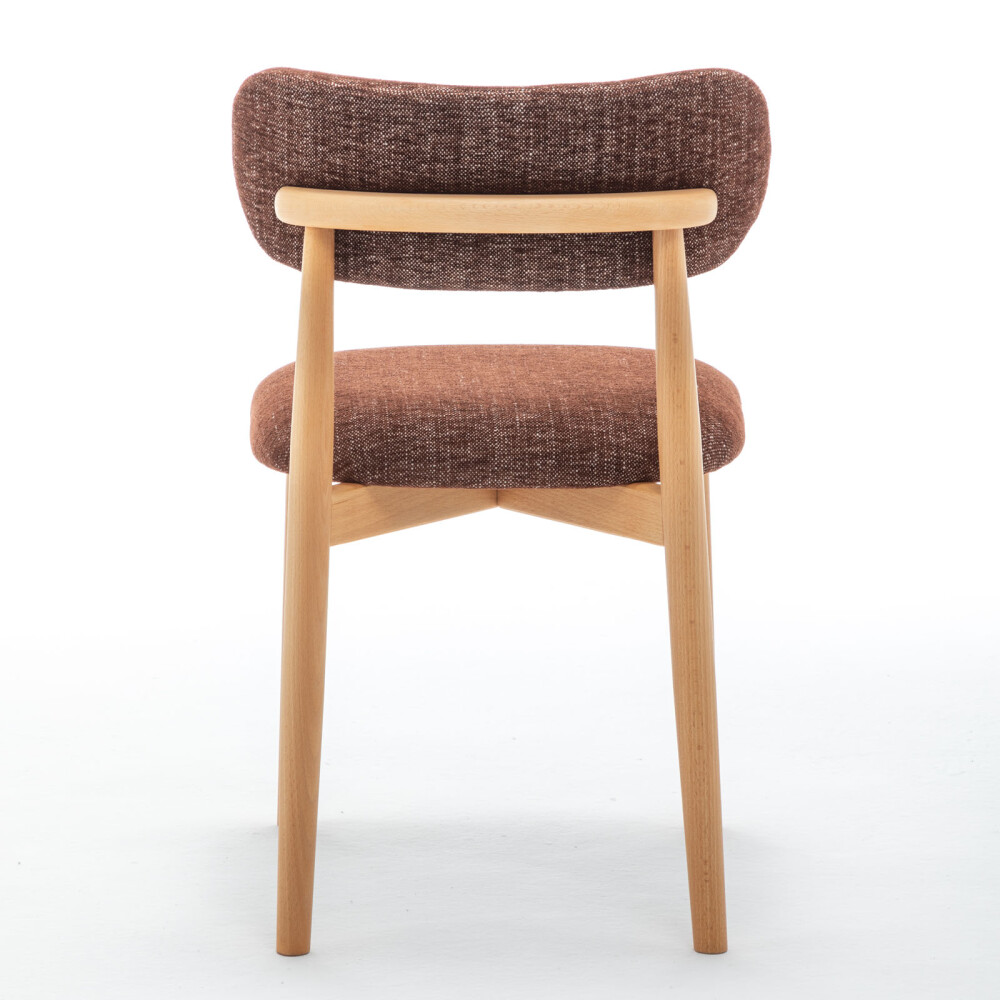 SILLA DE COMEDOR MADERA NARANJA SARAH