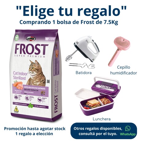 FROST CAT INDOOR 7.5 +1KG Frost Cat Indoor 7.5 +1kg