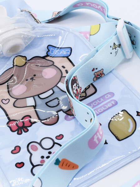 BOLSA DE AGUA CALIENTE MINI C/CORREA BLANCO