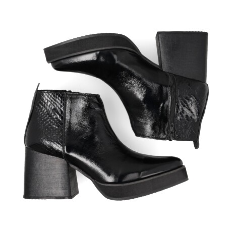 BOTA VENET - CUERO RAMONA NEGRO
