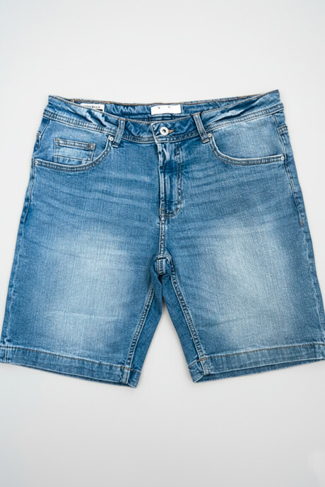 BERMUDA JEAN NETO Azul