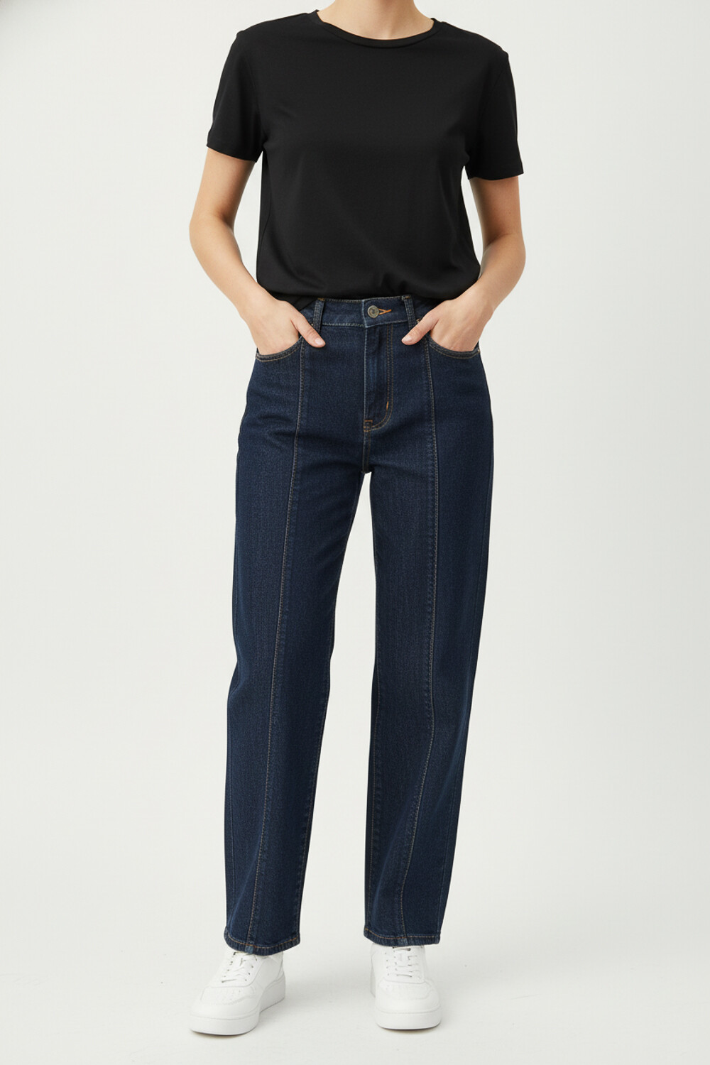 Pantalon Lenicete Azul Oscuro