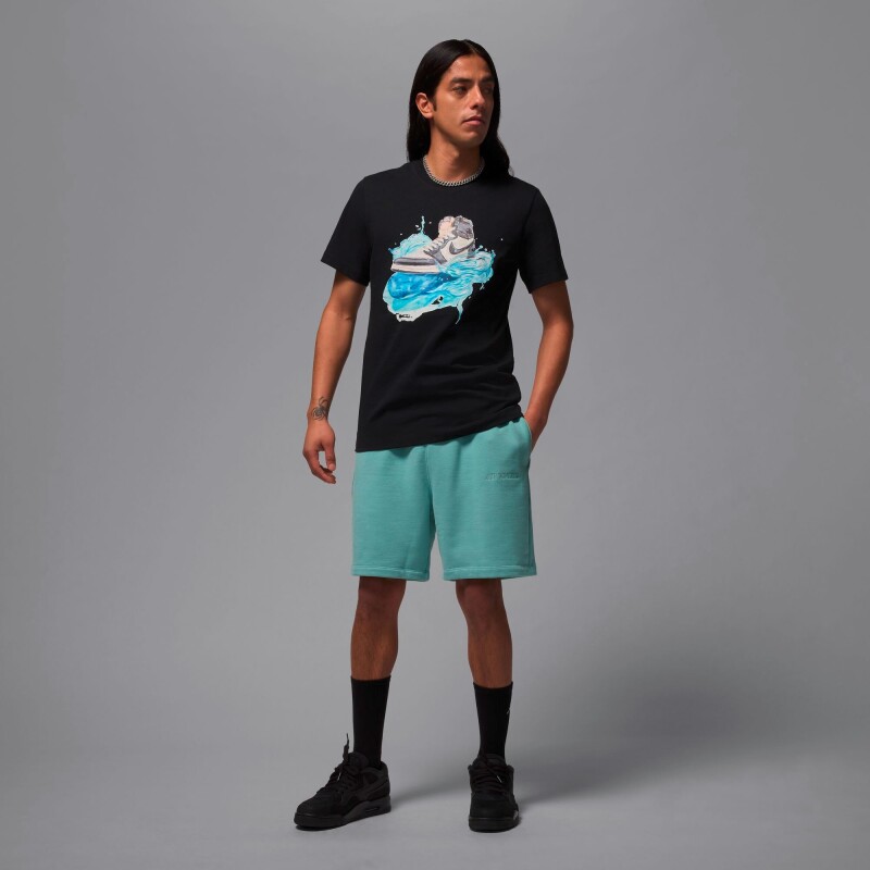 Remera Jordan Flight Essentials AJ1 de Hombre Negro