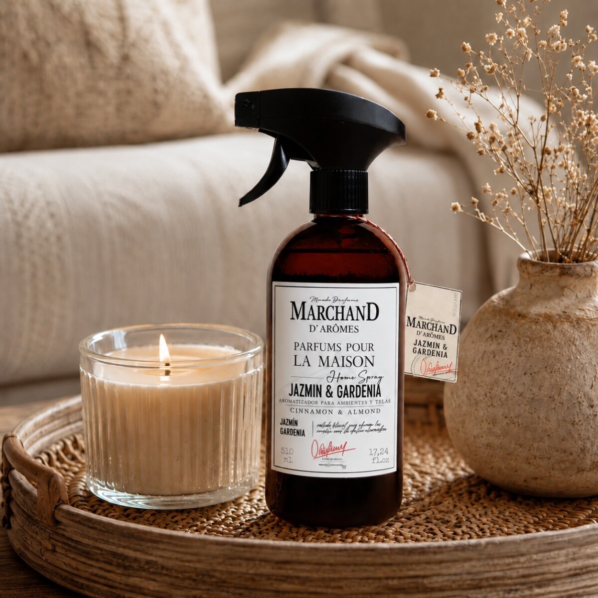 Home Spray Marchand - Jazmin & Gardernia 