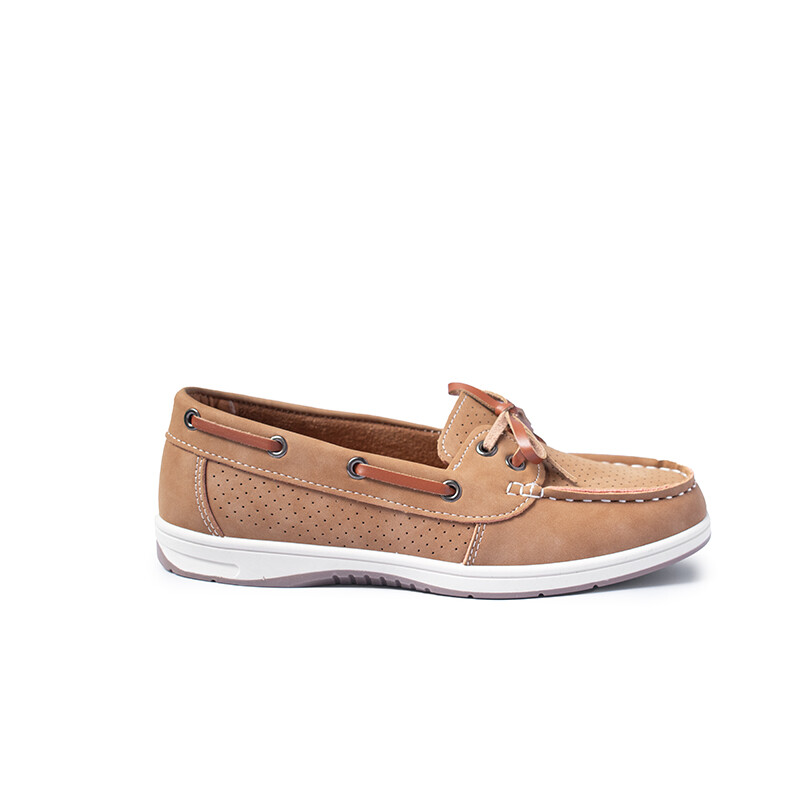 Zapato Dama Mikaela Camel/Brown