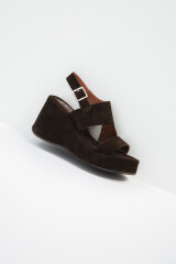 Sandalia Camelia Marron