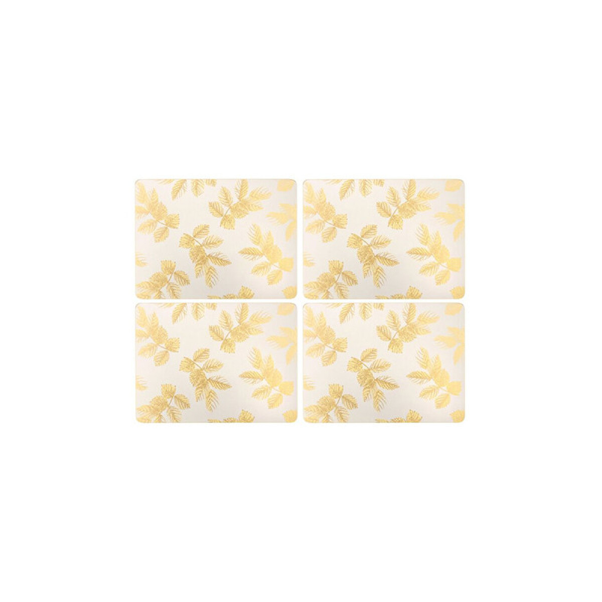 PORTMEIRION S MILLER GRIS CLARO INDIVIDUALES SET x 4 -30x23 cm 