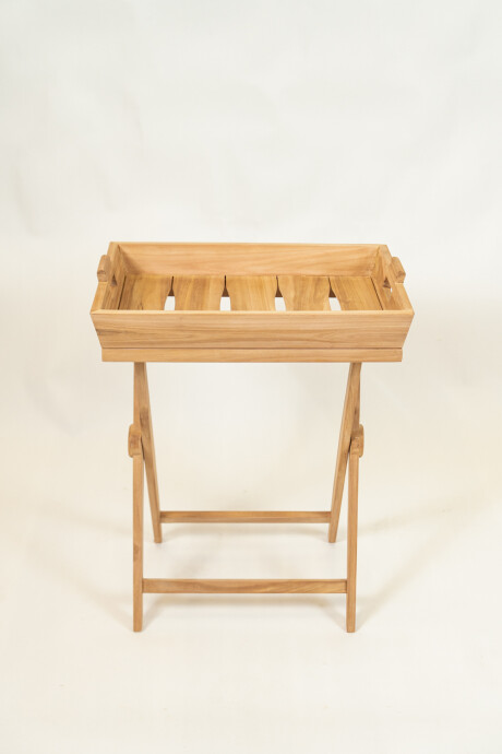 Mesa Con Bandeja Carmen Color Unico