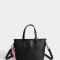 City Cartera City Con Charm - Negro