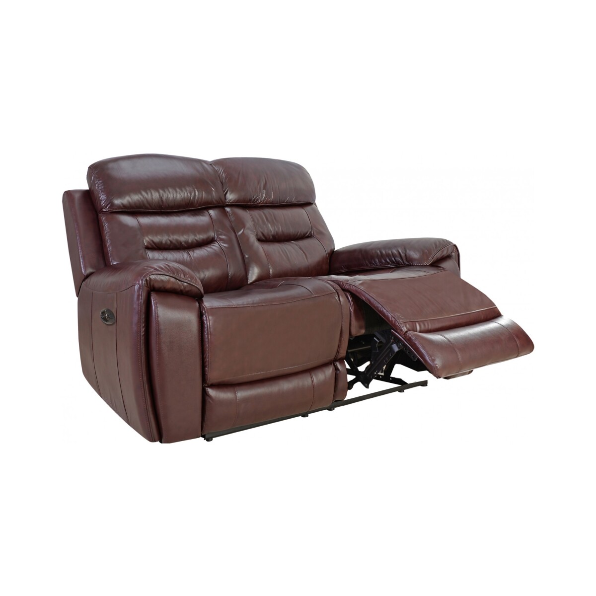 SILLÓN - 2 CUERPOS CUERO MEMPHIS POWER CHOCOLATE 