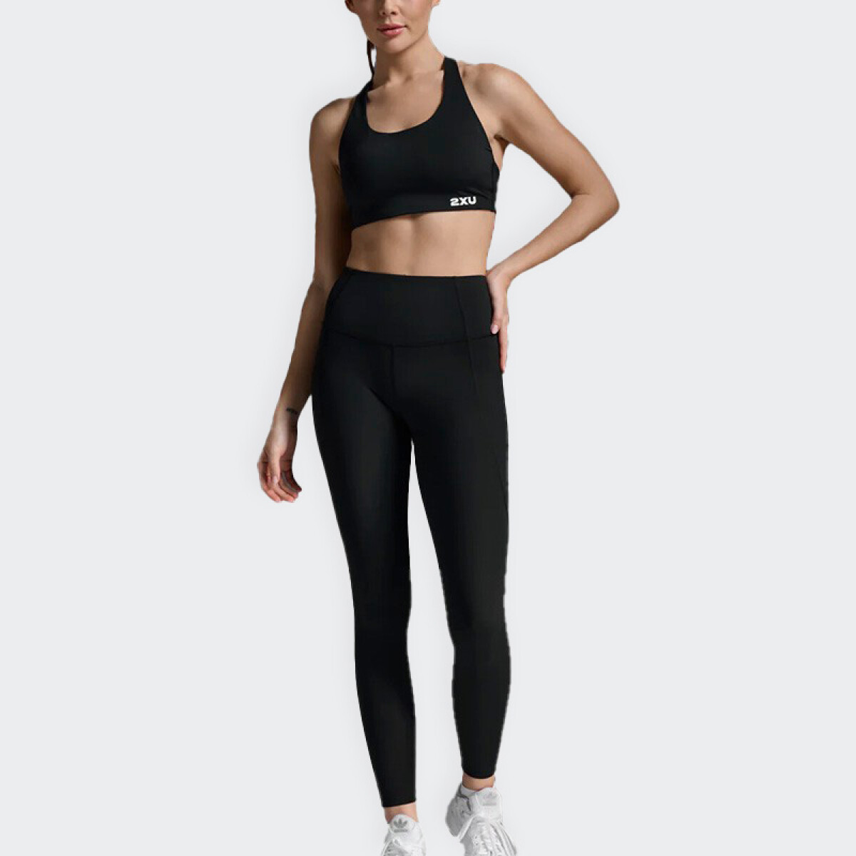 Calza 2XU Soft Touch Hi-Rise Compression - Negro 