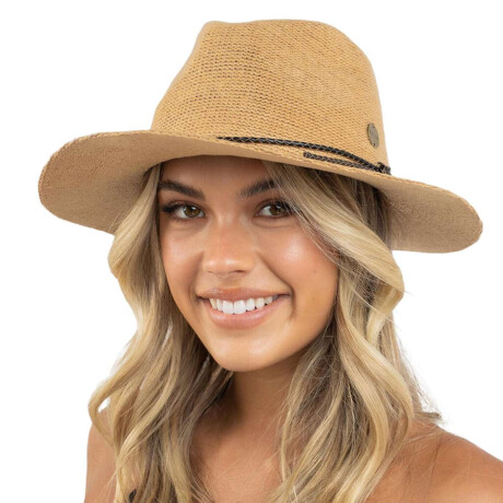 Sombrero Rip Curl Classic Surf Knit Panama Beige