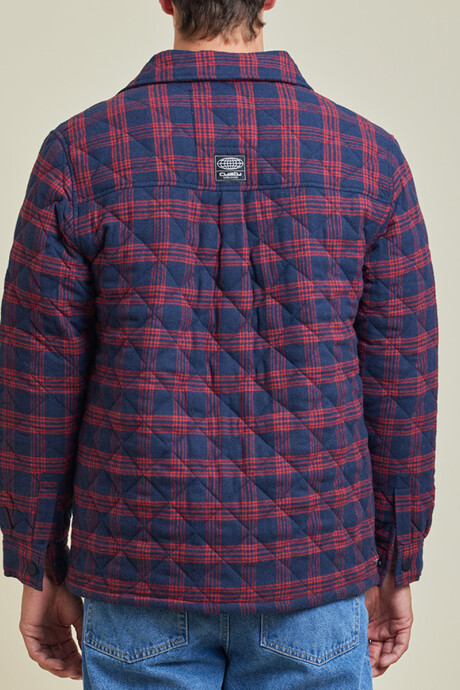 SOBRECAMISA FERGAL RUSTY Rojo