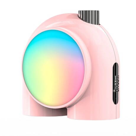Lámpara Inteligente Divoom Planet-9 Smart Mood Lamp RGB Personalizable Pink tortoise