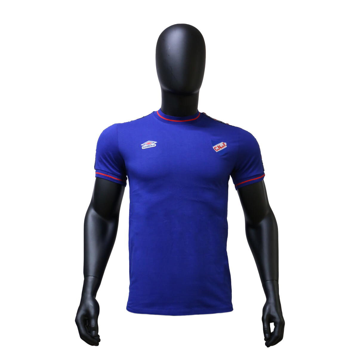 Remera de Hombre Umbro Infilled Tape CNdeF - Azul Marino 