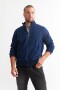 Campera de polar AZUL MARINO