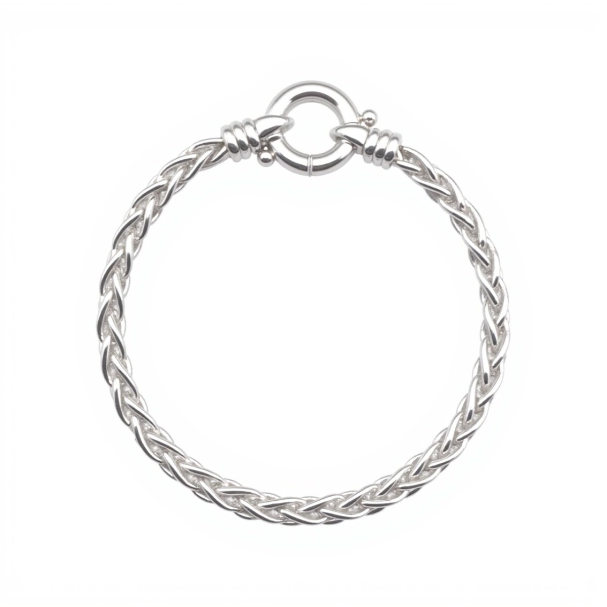 Pulsera espiga - Plata 925 - Sin piedra - PU3852 - sinpiedra 