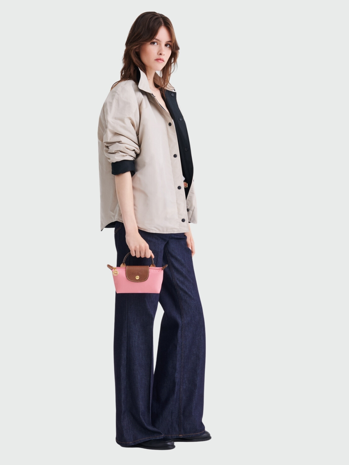 Pouch Le Pliage Original Rosado