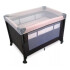 Practicuna Plegable Con Mosquitero Y Ruedas - Tinok Gris/Rosa