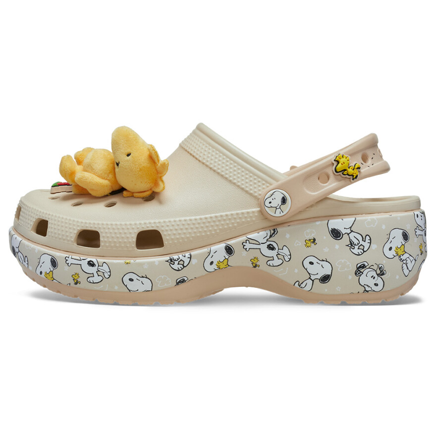 Plataforma Crocs Peanuts Classic Platform Clog W Mujer Multi