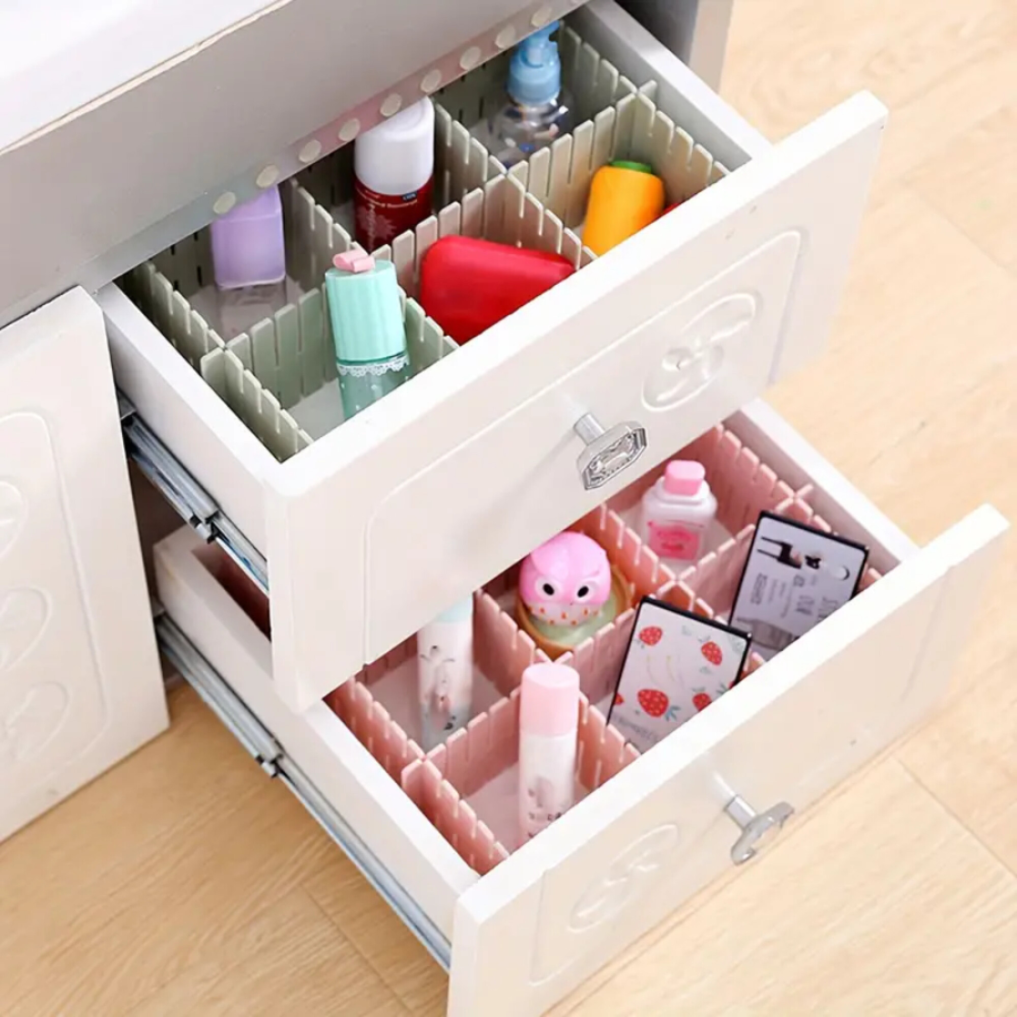 Separador Cajones Diy Set X4 Separadores Ajustables