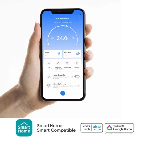 Split Midea 12000 BTU Inverter con SmartHome Split Midea 12000 BTU Inverter con SmartHome
