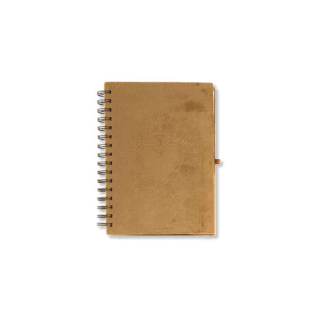 Agenda 2026 con stickers Corazón Sc