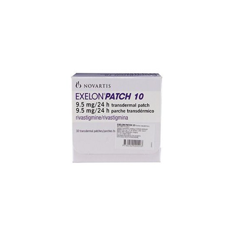 Exelon Tts 10 Mg. 30 Parches Exelon Tts 10 Mg. 30 Parches