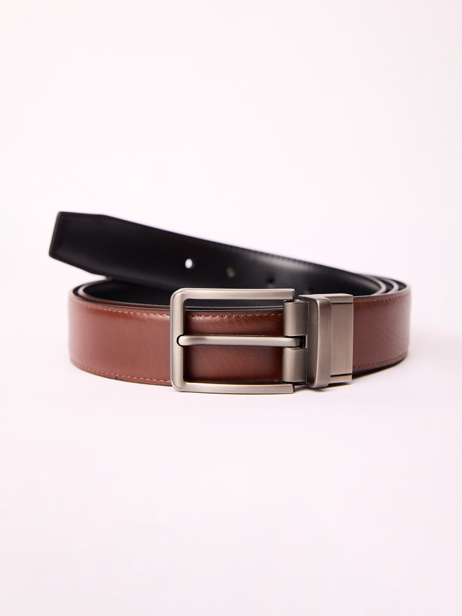 Cinturon reversible 