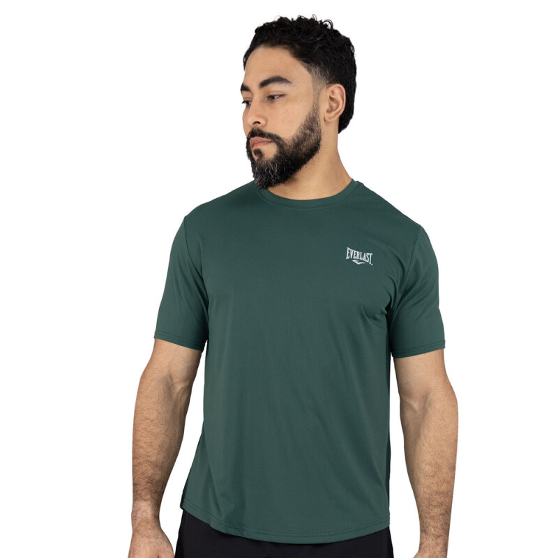 TSHIRT MEN POLY EVERLAST TRAIN GN M6 M GREEN