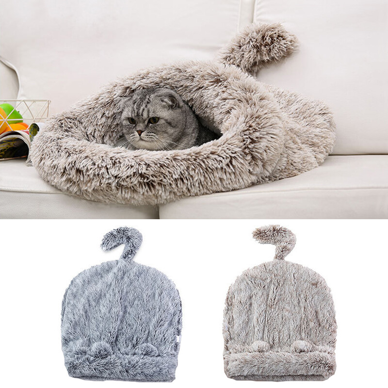 Cama Nido Para Gatos - Zapatilla Con Colita Cama Nido Para Gatos - Zapatilla Con Colita