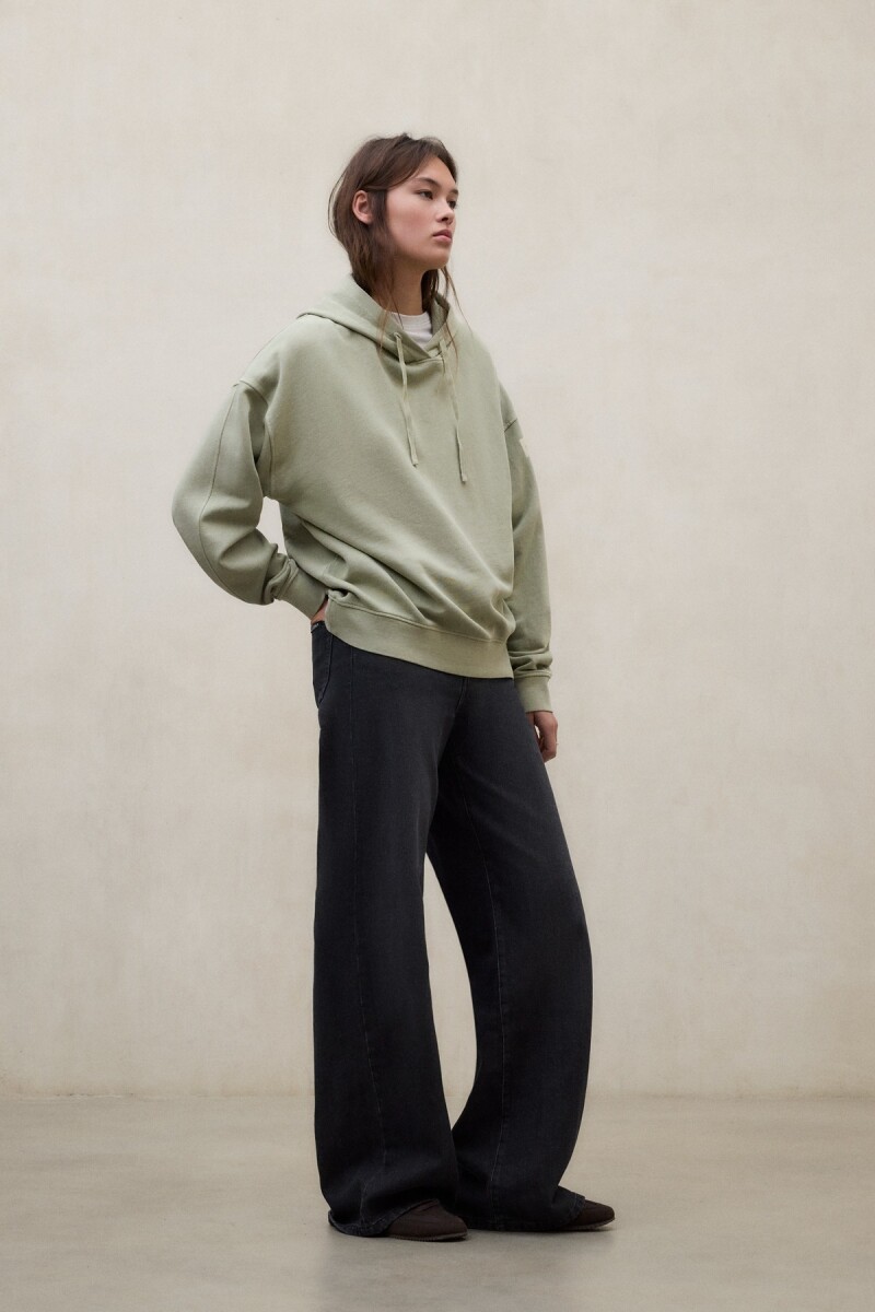 HOODIE BIANCA Salvia