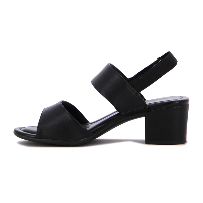 Sandalia Comfortflex Taco 5cm Negro
