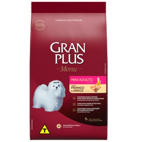 GRANPLUS MENU ADULTO MINI POLLO & ARROZ 10,1KG Unica