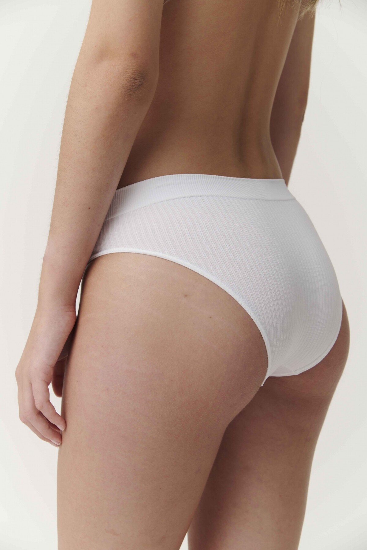 Bikini Canalé Blanco