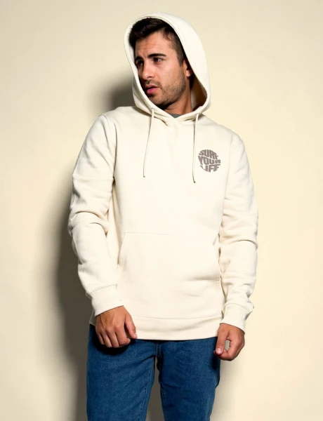 Canguro con estampas Luan Beige