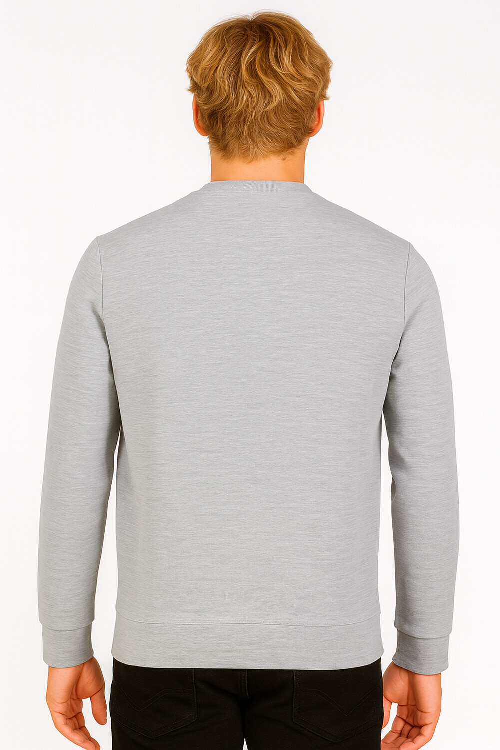 Sudadera Nerio Men Gris Melange
